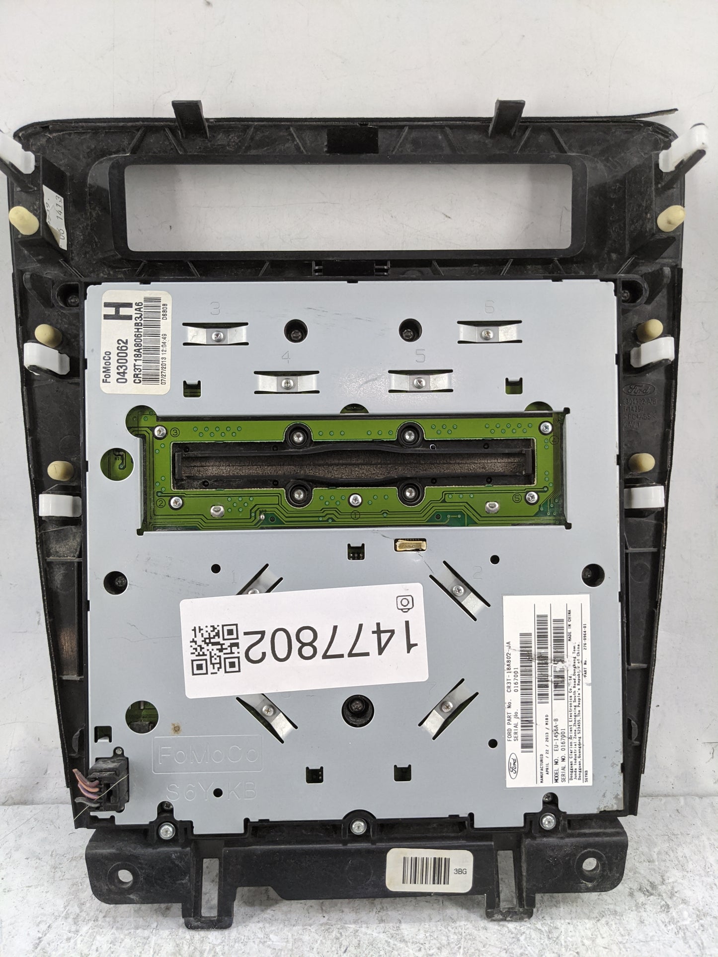 2011-2014 Ford Mustang Radio Control Panel 1477802 - Oemusedautoparts1.com
