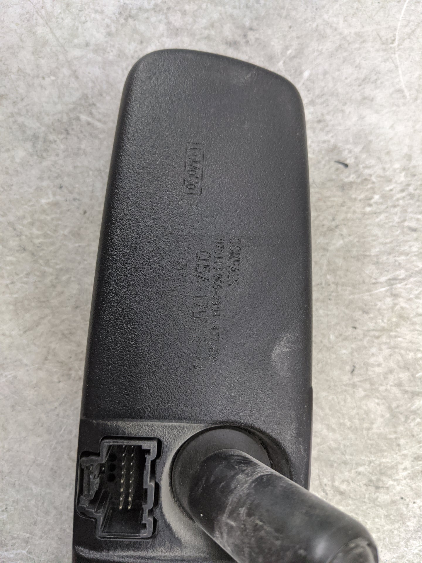 2015-2022 Ford Mustang Interior Rear View Mirror Replacement OEM P/N:026533 GNTX-931 Fits OEM Used Auto Parts - Oemusedautop