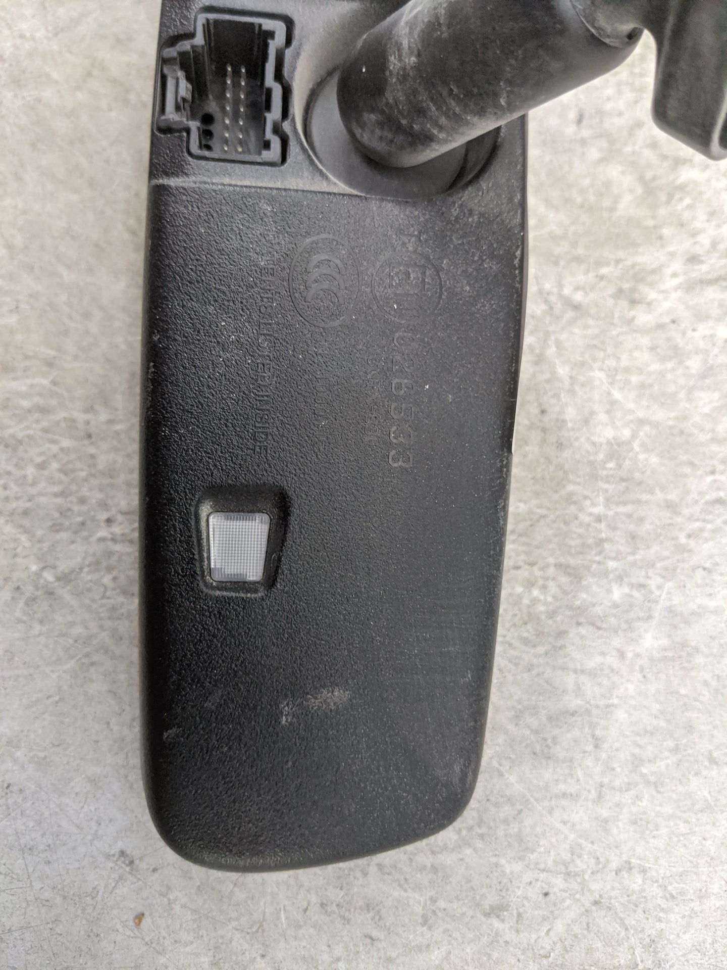 2015-2022 Ford Mustang Interior Rear View Mirror Replacement OEM P/N:026533 GNTX-931 Fits OEM Used Auto Parts - Oemusedautop