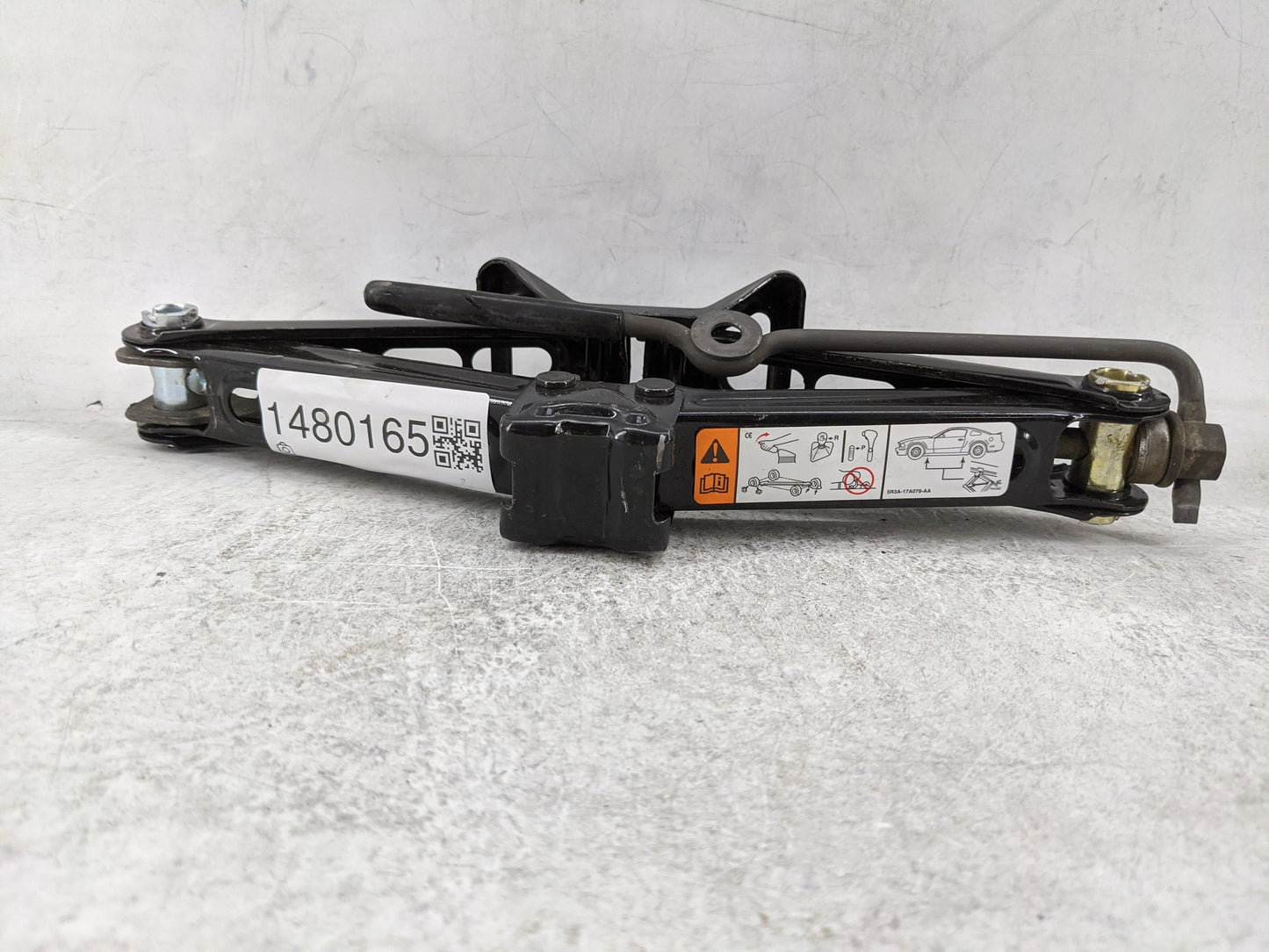 2014 Ford Mustang Spare Scissor Car Jack Black - Oemusedautoparts1.com
