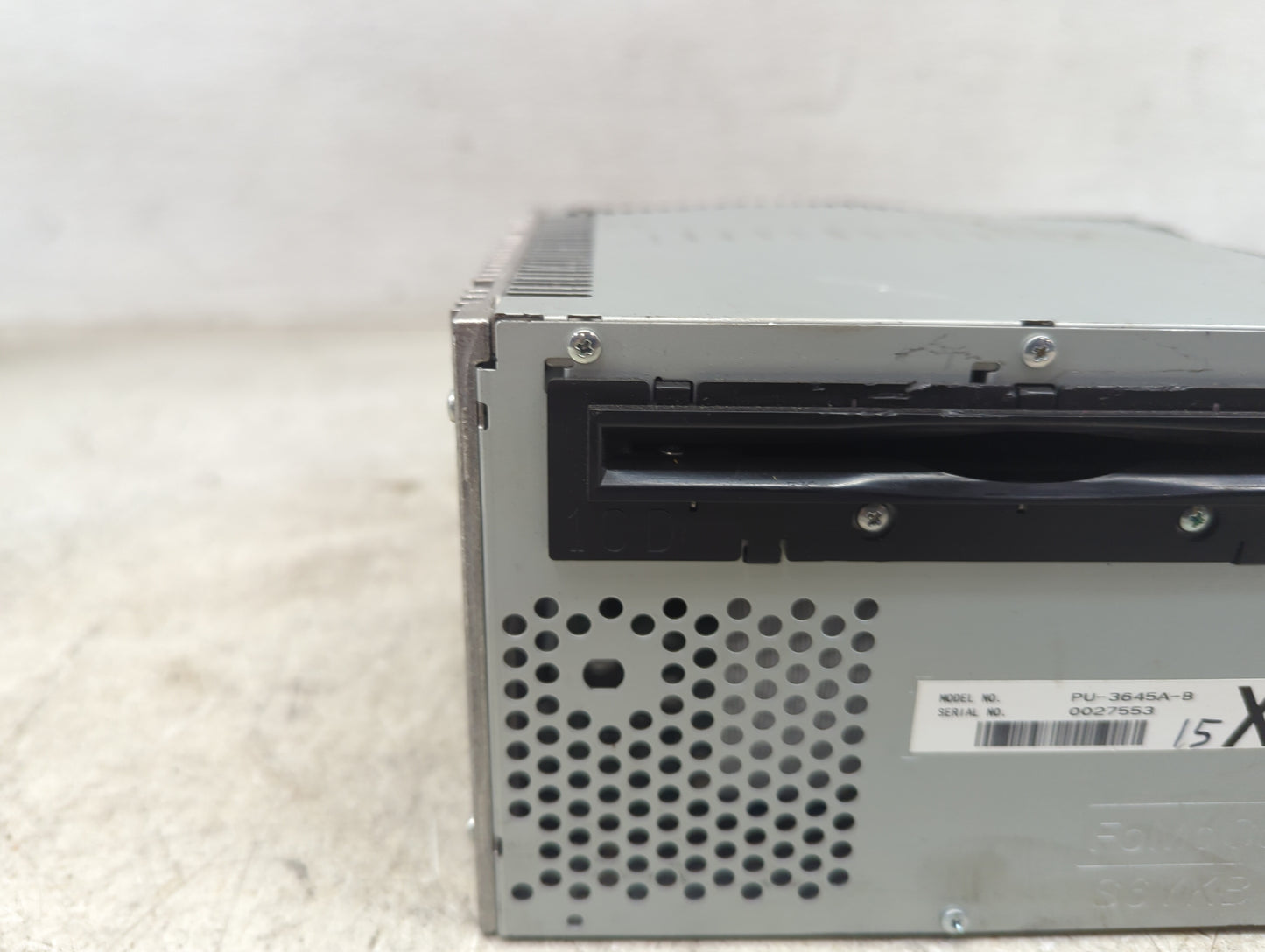 2014 Ford Mustang Radio AM FM Cd Player Receiver Replacement P/N:PU-3645A-B ER3T-19C107-CB, 276-1282-00 Fits OEM Used Auto P