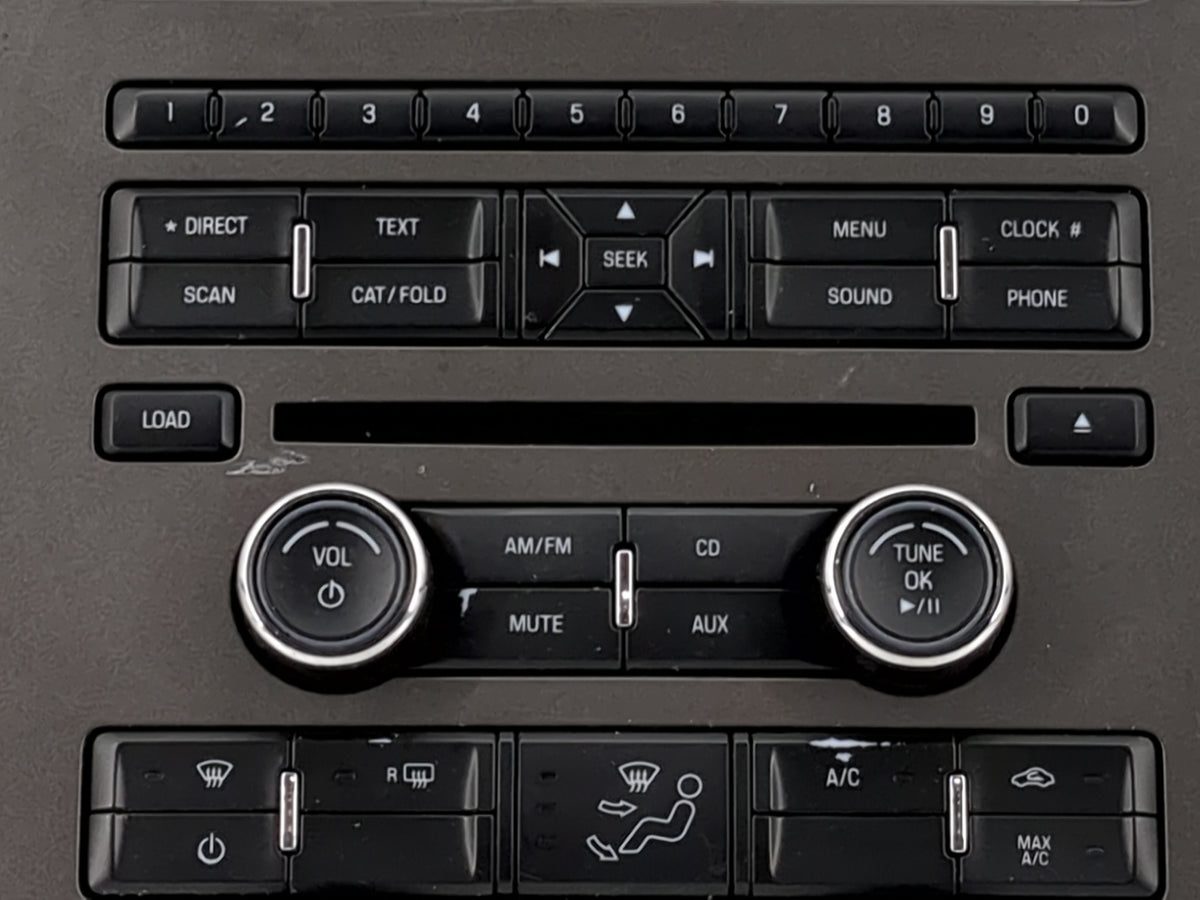 2014 Ford Mustang Climate Control Module Temperature AC/Heater Replacement P/N:ER3T-18A802-AA EU-3620A-A, 276-0964-09 Fits O