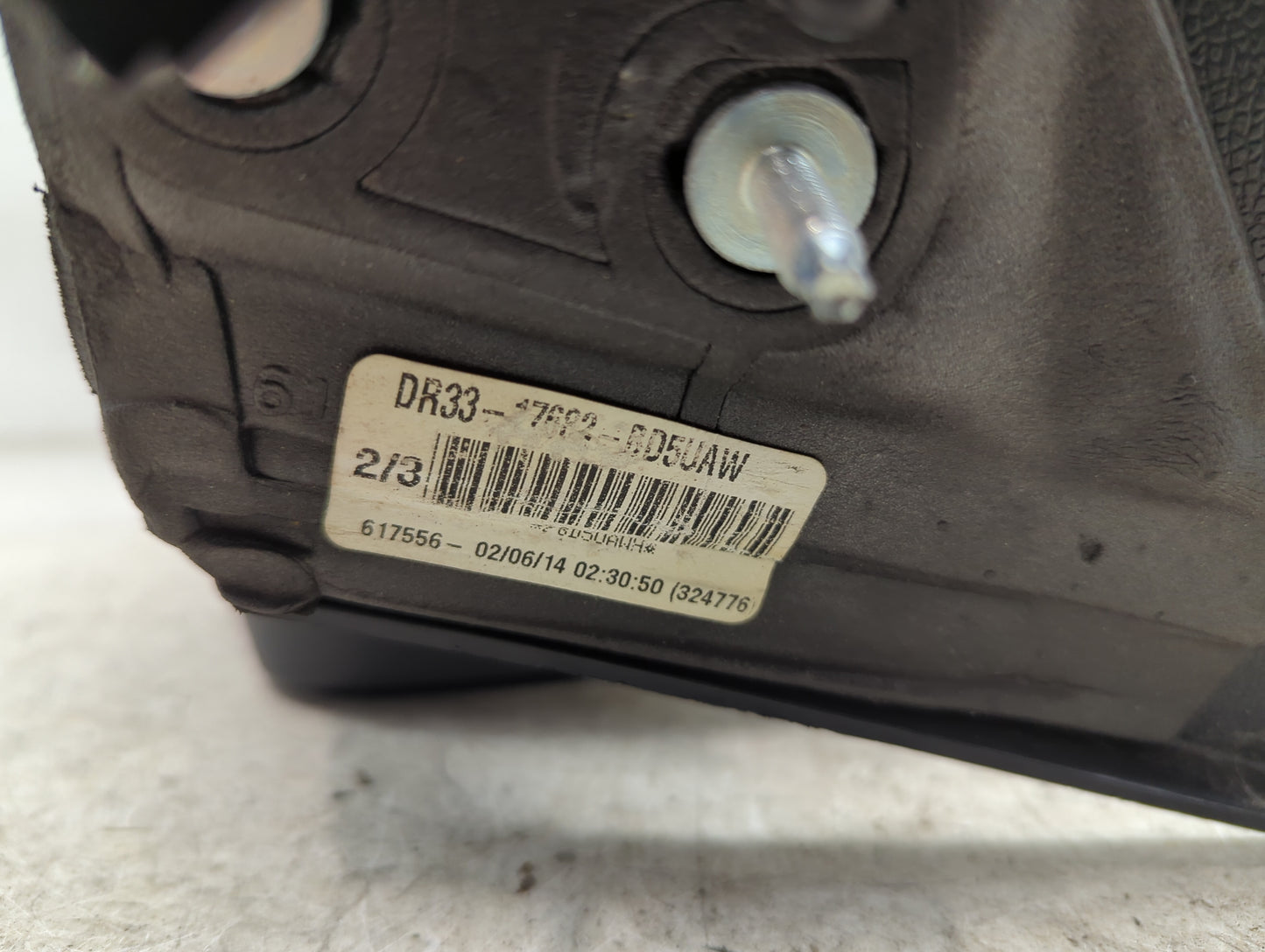 2013-2014 Ford Mustang Passenger Side View Mirror - Right Door Mirror OEM Used - Oemusedautoparts1.com