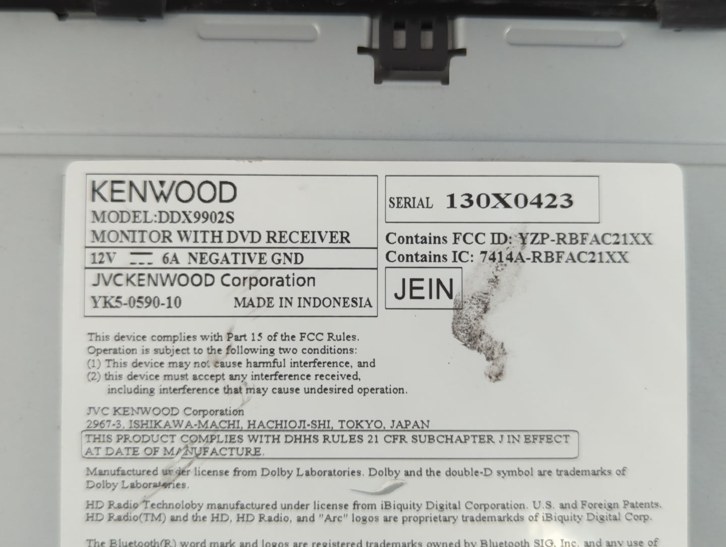 2011-2014 Ford Mustang Information Display Screen - Oemusedautoparts1.com