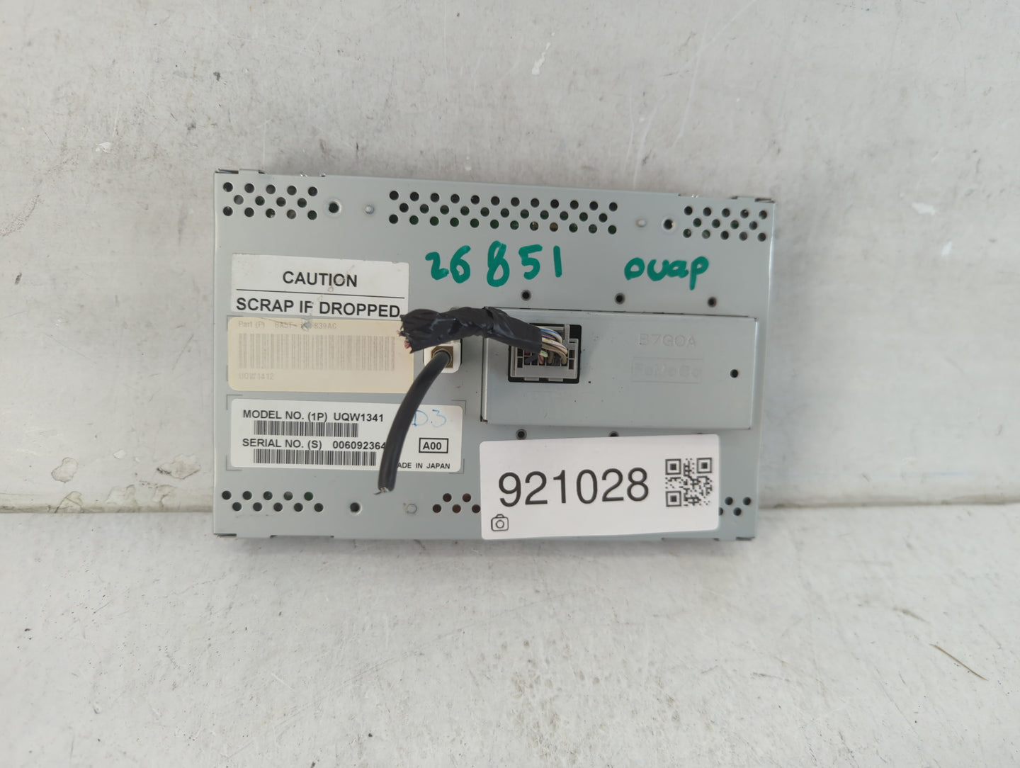 2014 Ford Mustang Information Display Screen - Oemusedautoparts1.com