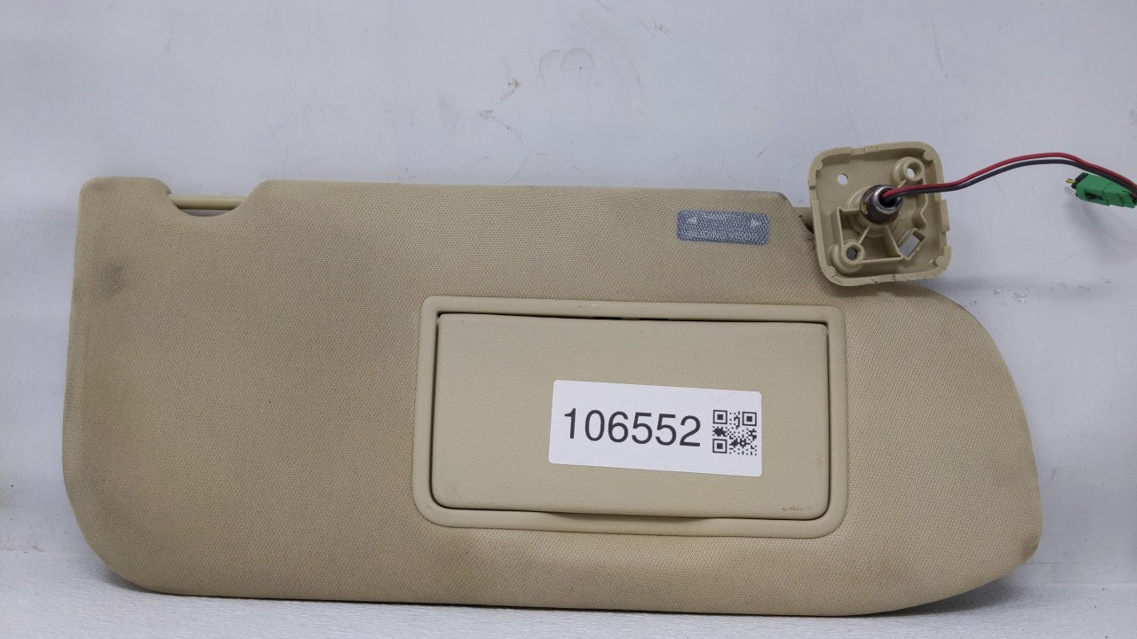 2013-2019 Ford Taurus Sun Visor Shade Replacement Passenger Right Mirror Fits OEM Used Auto Parts - Oemusedautoparts1.com