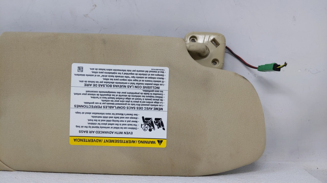 2013-2019 Ford Taurus Sun Visor Shade Replacement Driver Left Mirror Fits Fits 2013 2014 2015 2016 2017 2018 2019 OEM Used A