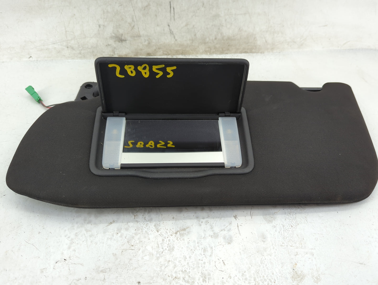 2013-2019 Ford Taurus Sun Visor Shade Replacement Passenger Right Mirror Fits OEM Used Auto Parts - Oemusedautoparts1.com