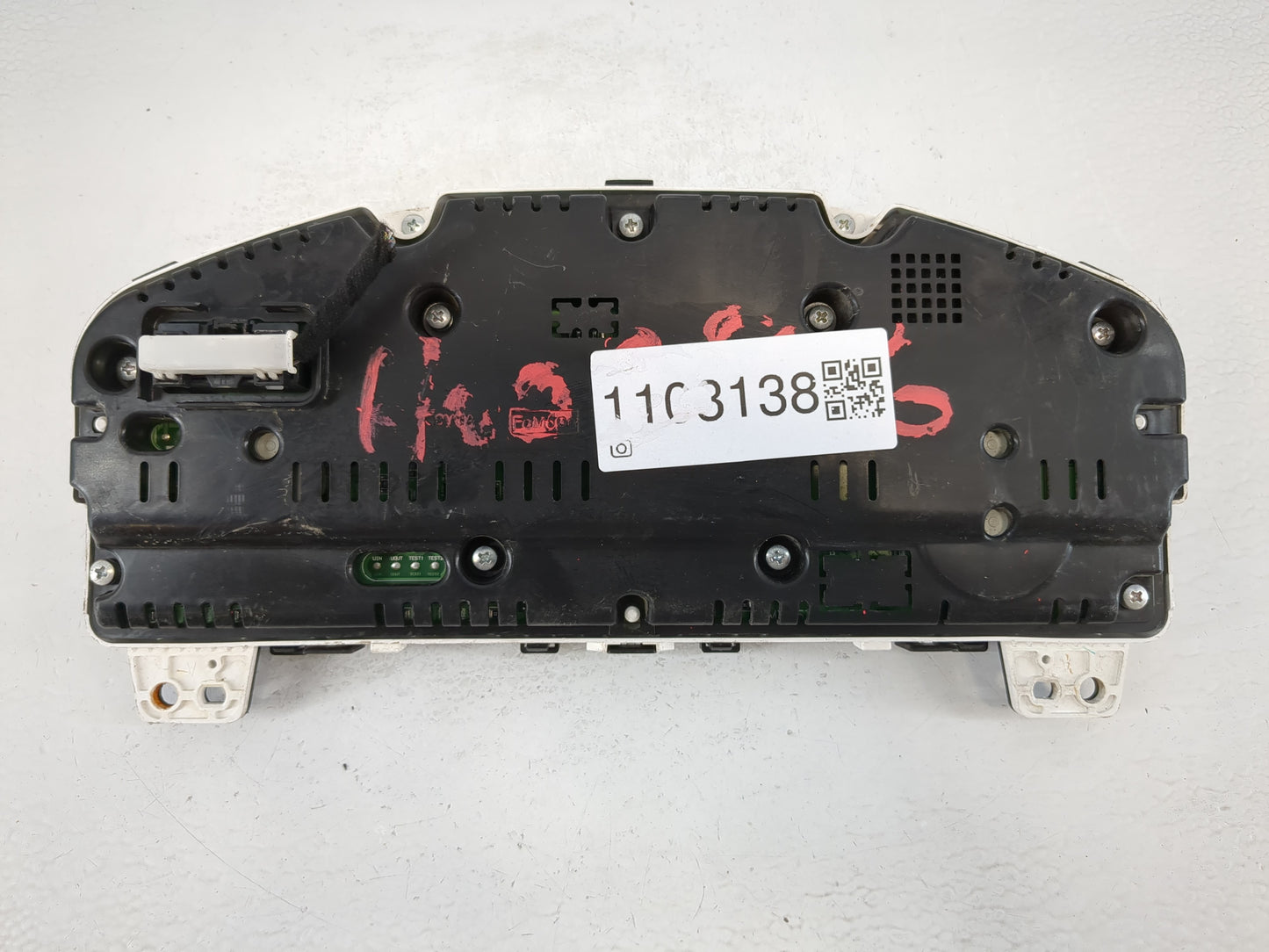 2014 Ford Taurus Instrument Cluster Speedometer Gauges P/N:EG1T-10849-LA Fits OEM Used Auto Parts - Oemusedautoparts1.com