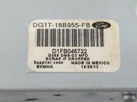 2013-2016 Ford Taurus Radio AM FM Cd Player Receiver Replacement P/N:DG1T-18B955-FB Fits Fits 2013 2014 2015 2016 OEM Used A