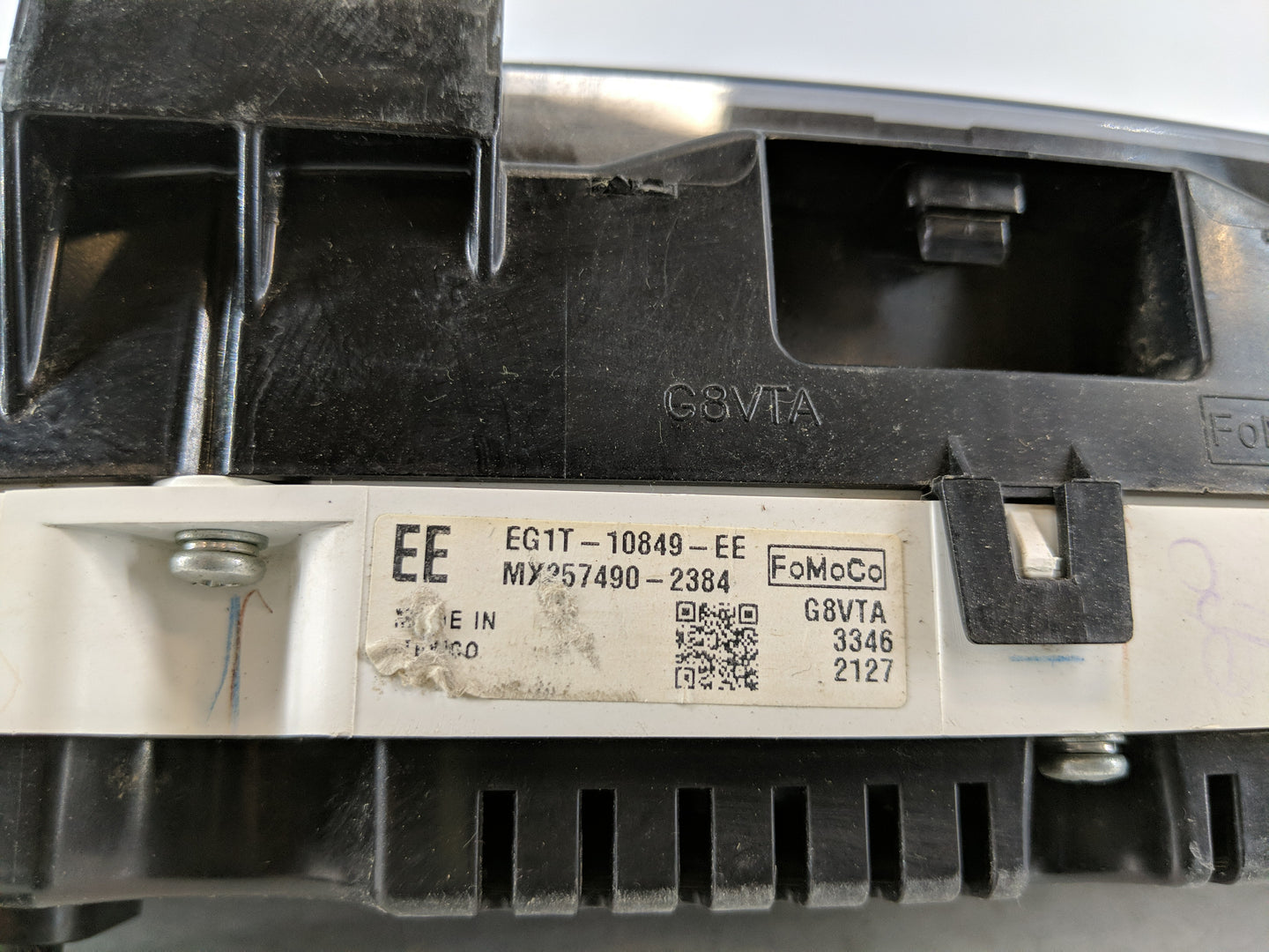 2014 Ford Taurus Instrument Cluster Speedometer Gauges P/N:EG1T-10849-EE Fits OEM Used Auto Parts - Oemusedautoparts1.com