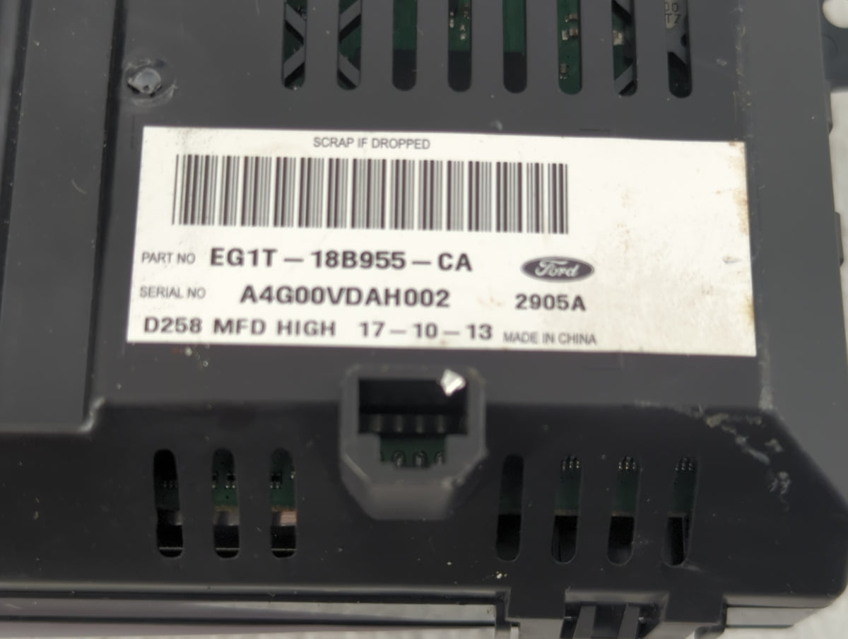 2014 Ford Taurus Information Radio Display Screen - Oemusedautoparts1.com