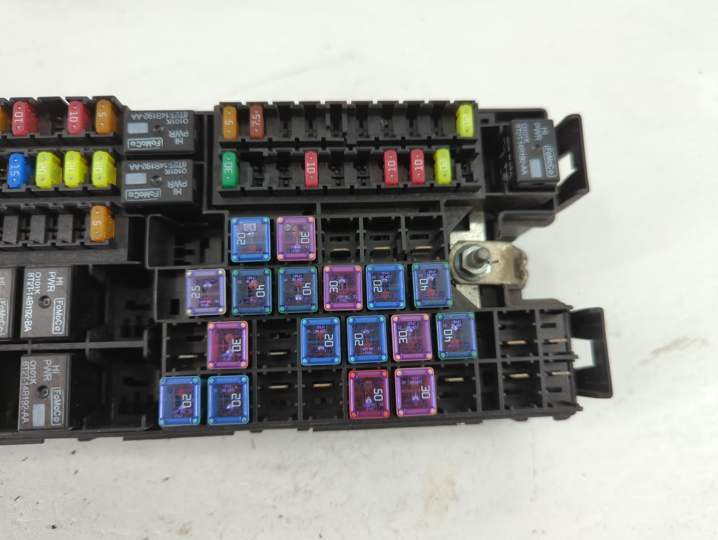 2013-2016 Ford Taurus Fusebox Fuse Box Panel Relay Module P/N:DG1T-14A003-BA Fits Fits 2013 2014 2015 2016 OEM Used Auto Par