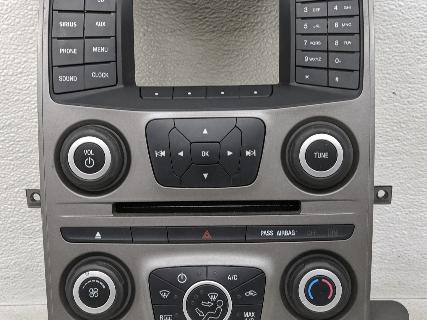 2014-2019 Ford Taurus Radio AM FM Cd Player Receiver Replacement P/N:EG1T-18A802-AB Fits Fits 2014 2015 2016 2017 2018 2019 