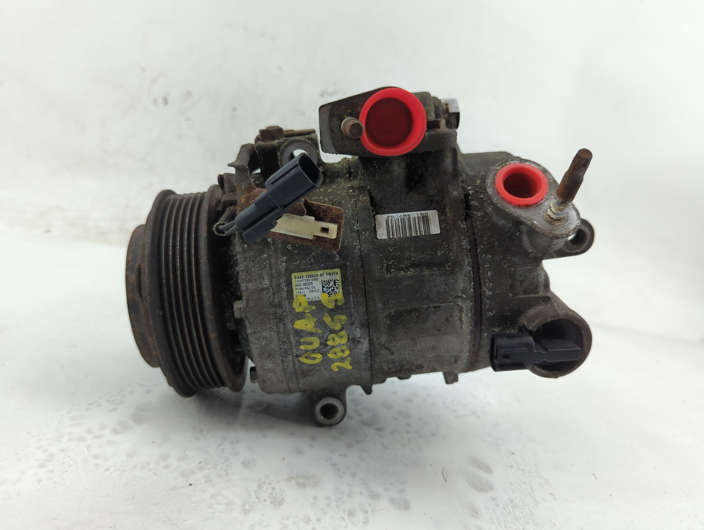 2013-2019 Ford Taurus Alternator Replacement Generator Charging Assembly Engine OEM P/N:DA83-19D629-AF Fits OEM Used Auto Pa