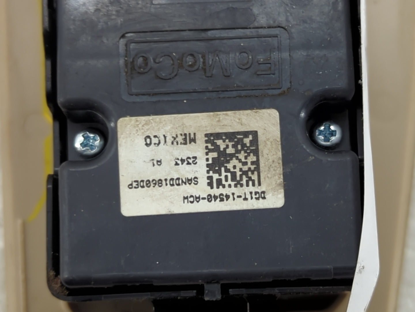 2013-2019 Ford Taurus Master Power Window Switch Replacement Driver Side Left P/N:DG1T-14540-ACW Fits OEM Used Auto Parts - 