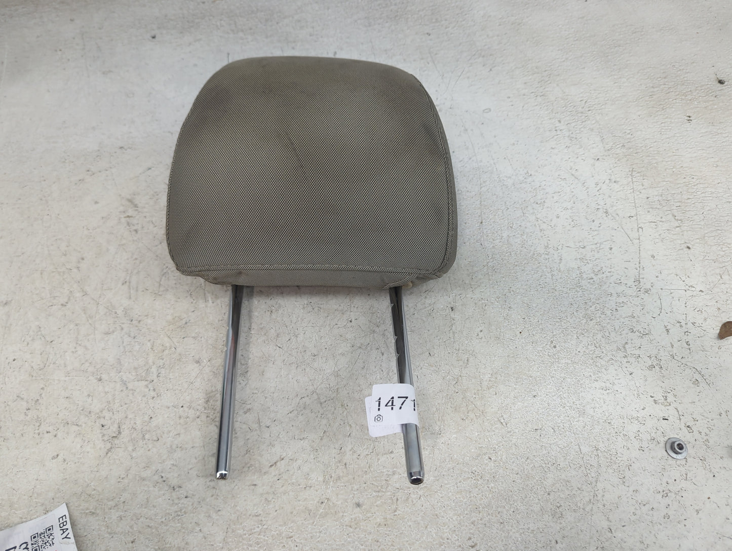 2013-2019 Ford Taurus Headrest Head Rest Front Driver Seat Ivory - Oemusedautoparts1.com