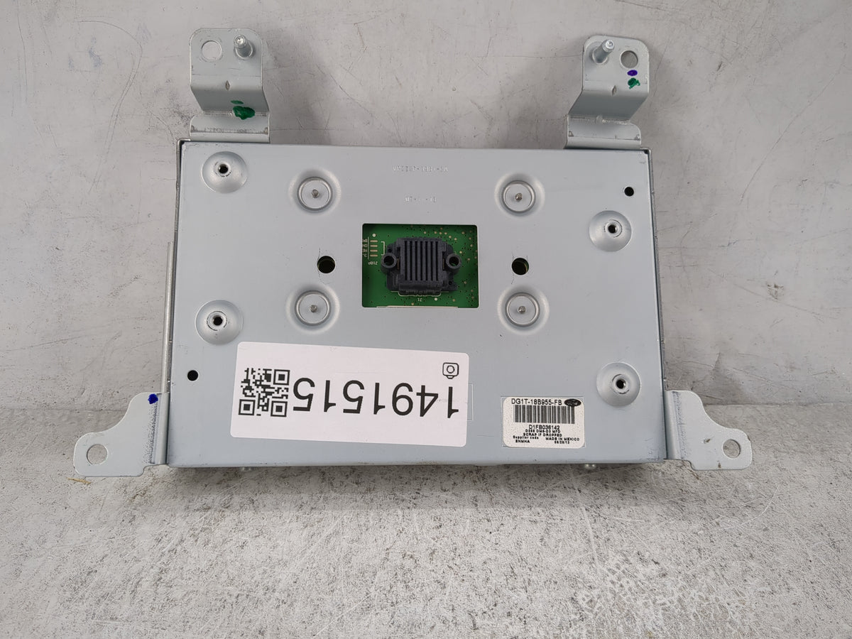 2014 Ford Taurus Information Radio Display Screen 1491515 - Oemusedautoparts1.com