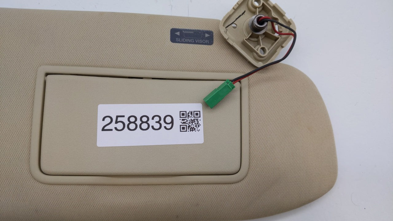 2013-2018 Ford Taurus Sun Visor Shade Replacement Passenger Right Mirror Fits Fits 2010 2011 2012 2013 2014 2015 2016 2017 2