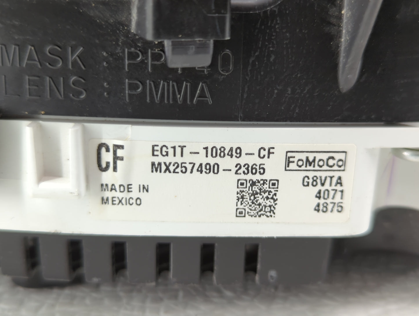 2014 Ford Taurus Instrument Cluster Speedometer Gauges P/N:EG1T-10849-CF Fits OEM Used Auto Parts - Oemusedautoparts1.com