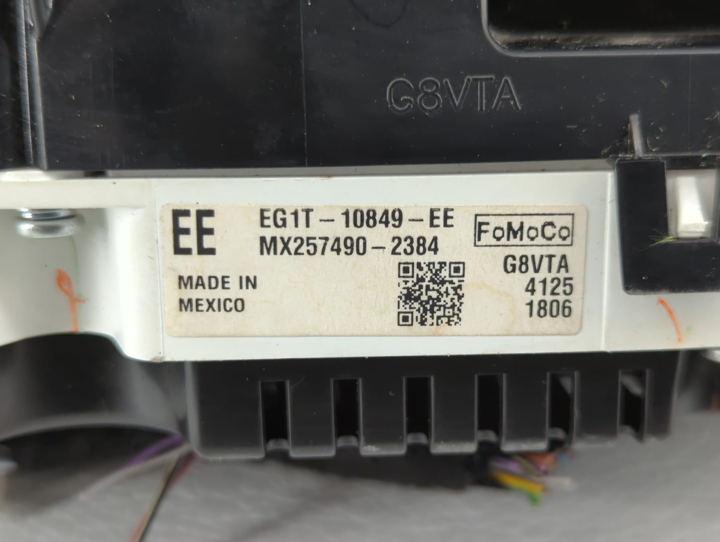 2014 Ford Taurus Instrument Cluster Speedometer Gauges P/N:EG1T-10849-EE EG1T-10849-AE Fits OEM Used Auto Parts - Oemusedaut