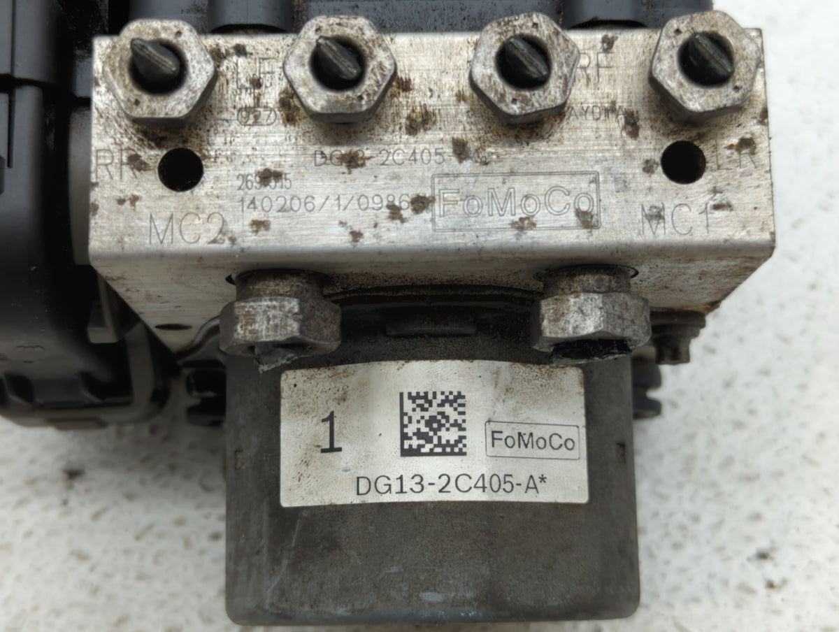2014-2019 Ford Taurus Anti-Lock Brake ABS Pump Module Actuator OEM P/N:DG13-2C405-A Fits Fits 2014 2015 2016 2017 2018 2019 