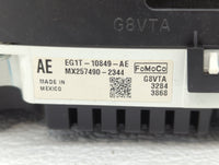 2014 Ford Taurus Instrument Cluster Speedometer Gauges P/N:EG1T-10849-EE EG1T-10849-AE Fits OEM Used Auto Parts - Oemusedaut