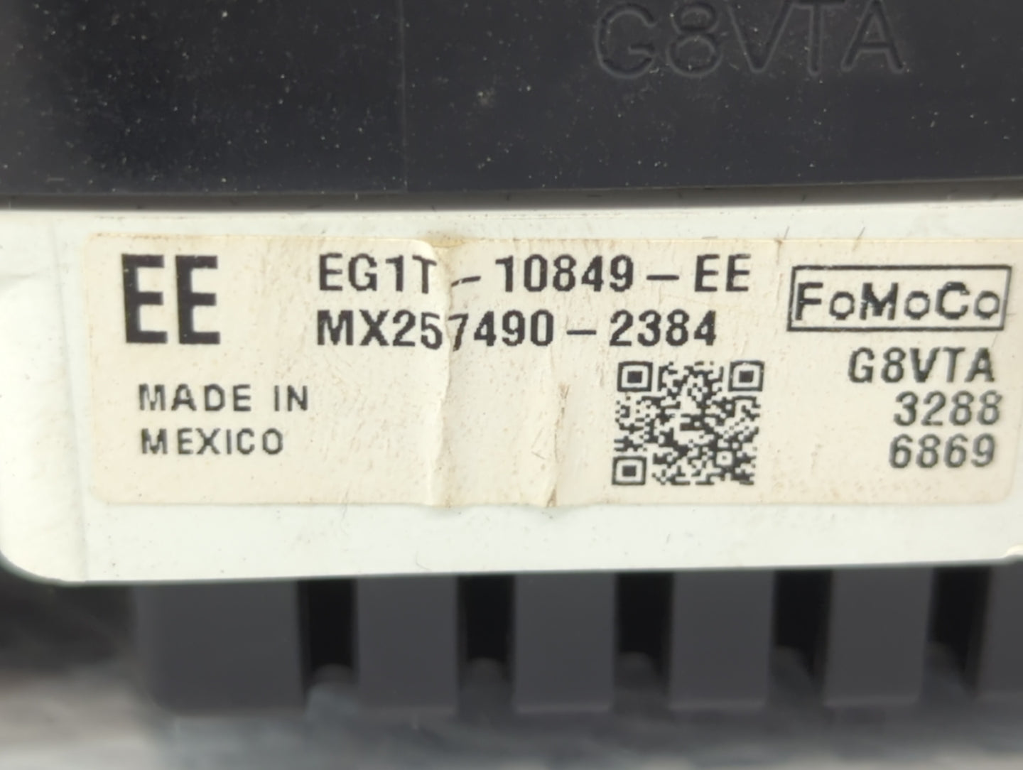 2014 Ford Taurus Instrument Cluster Speedometer Gauges P/N:EG1T-10849-ED EG1T-10849-EC, EG1T-10849-EE Fits OEM Used Auto Par