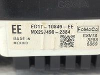 2014 Ford Taurus Instrument Cluster Speedometer Gauges P/N:EG1T-10849-ED EG1T-10849-EC, EG1T-10849-EE Fits OEM Used Auto Par