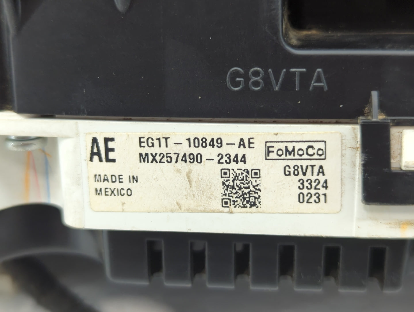 2014 Ford Taurus Instrument Cluster Speedometer Gauges P/N:EG1T-10849-EE EG1T-10849-AE Fits OEM Used Auto Parts - Oemusedaut