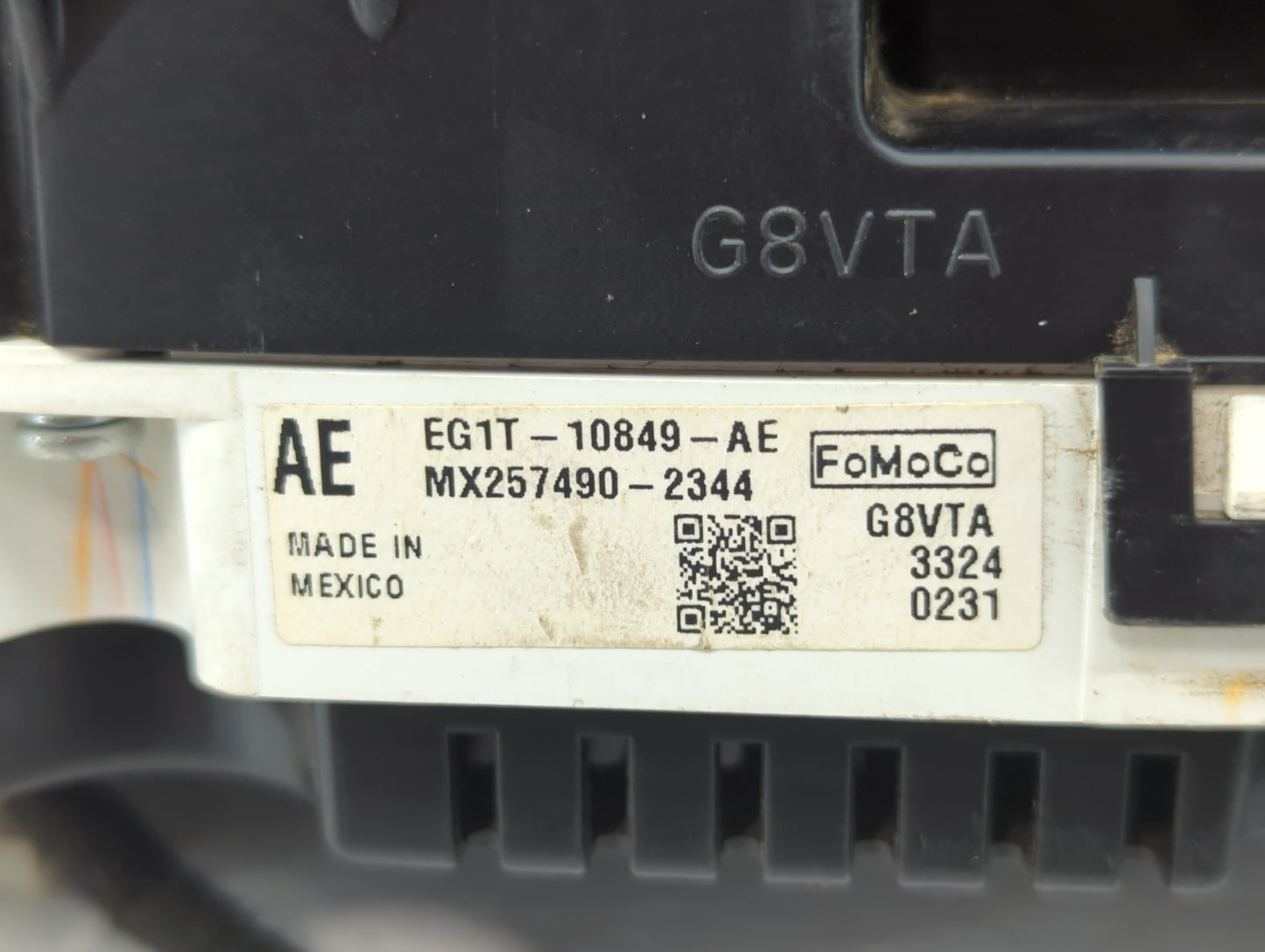 2014 Ford Taurus Instrument Cluster Speedometer Gauges P/N:EG1T-10849-EE EG1T-10849-AE Fits OEM Used Auto Parts - Oemusedaut