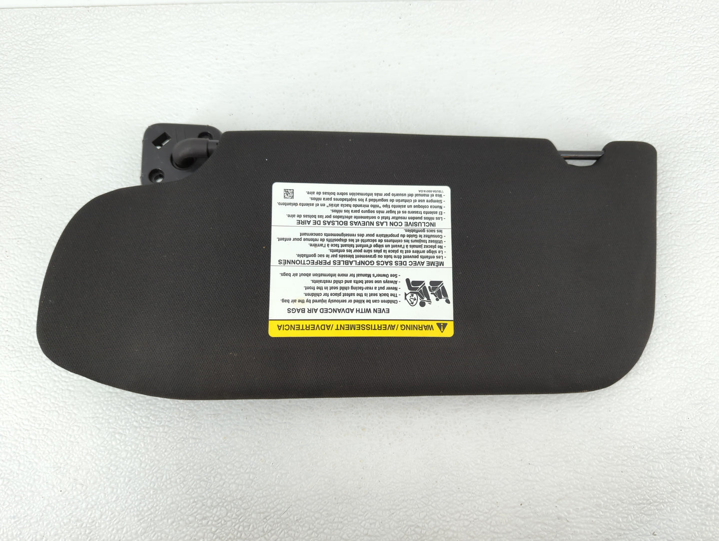 2013-2019 Ford Taurus Sun Visor Shade Replacement Passenger Right Mirror Fits OEM Used Auto Parts - Oemusedautoparts1.com
