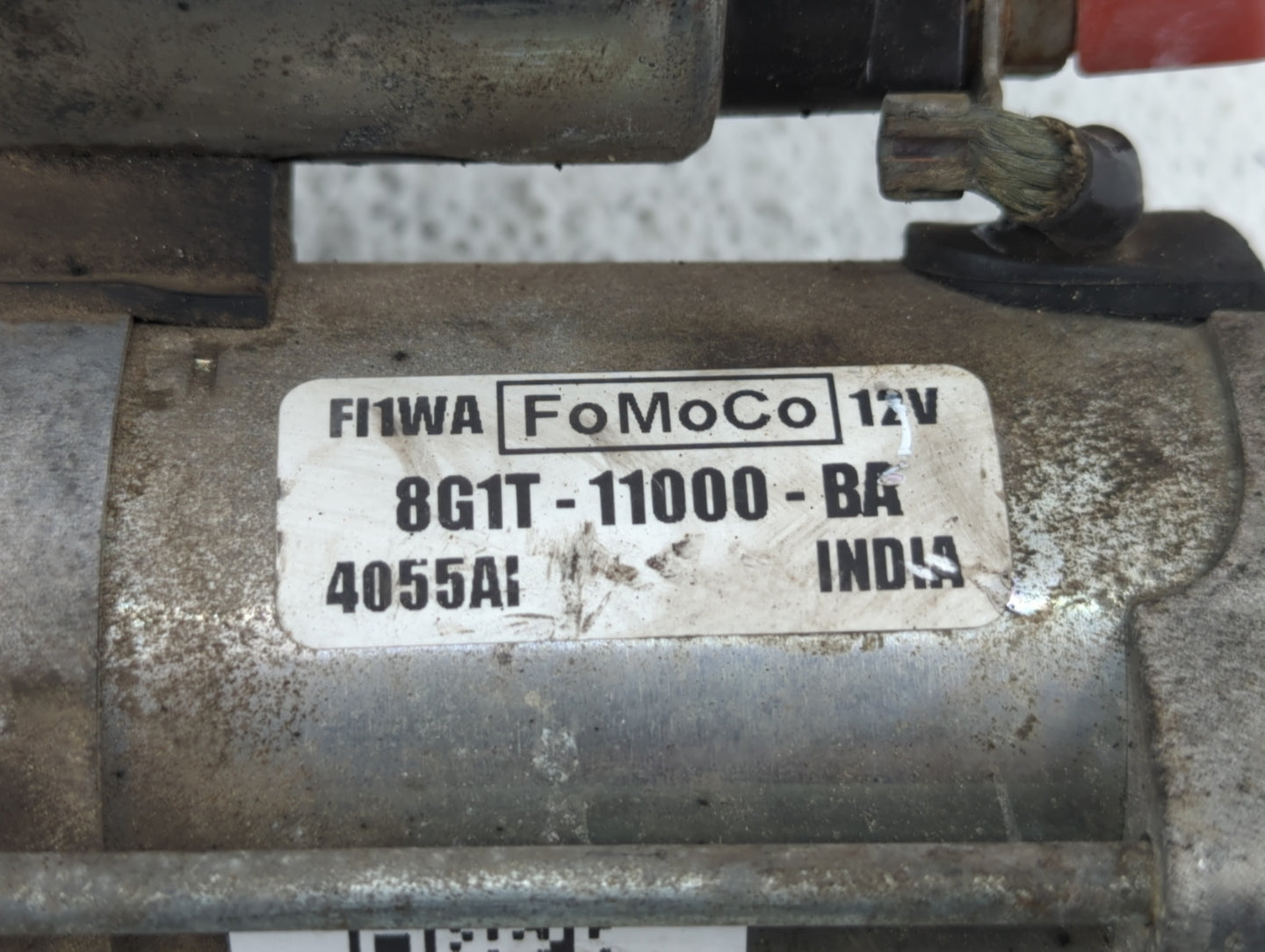 2008-2019 Ford Taurus Car Starter Motor Solenoid OEM P/N:8G1T-11000-BA Fits OEM Used Auto Parts - Oemusedautoparts1.com