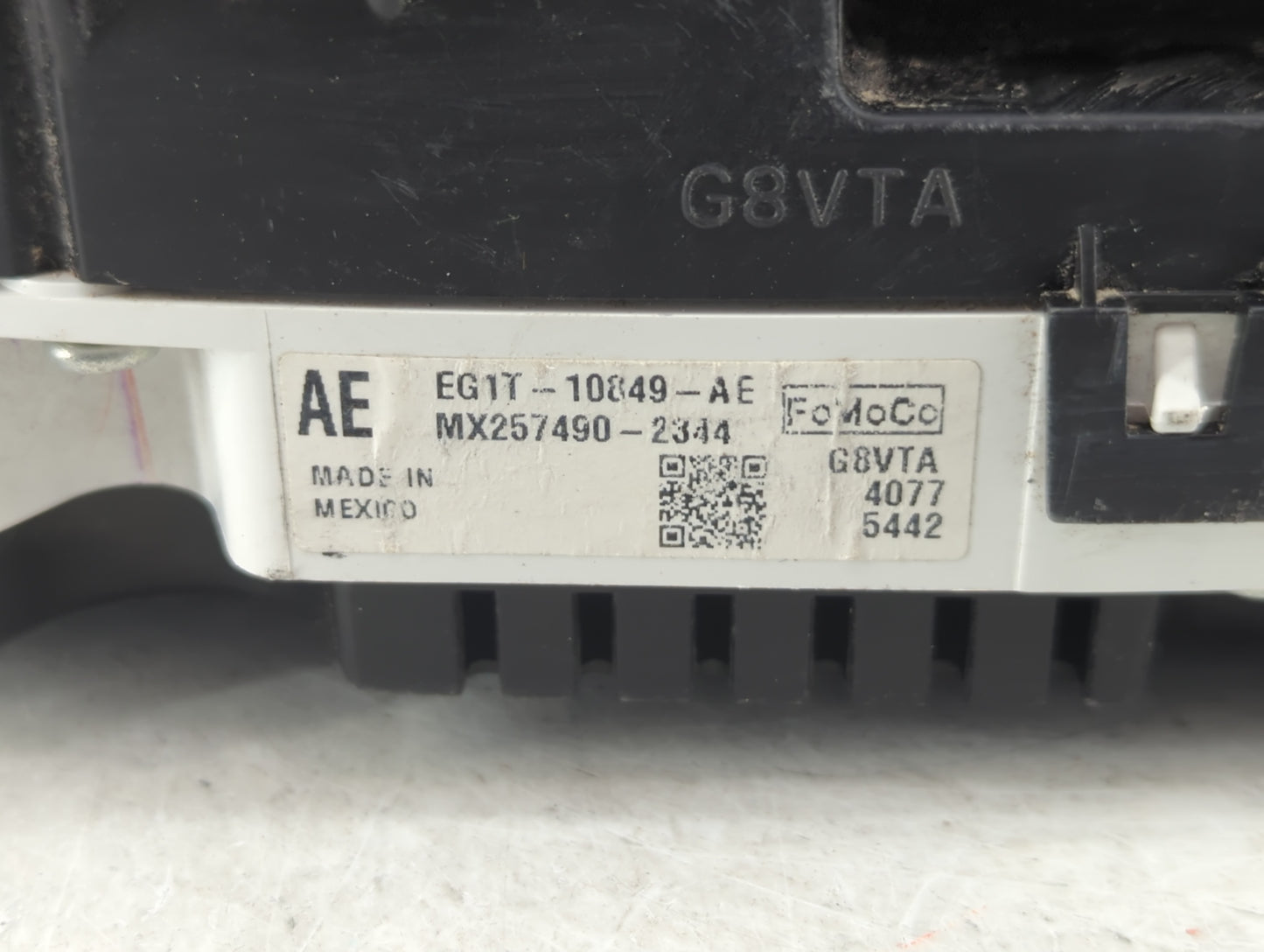 2014 Ford Taurus Instrument Cluster Speedometer Gauges P/N:EG1T-10849-AE Fits OEM Used Auto Parts - Oemusedautoparts1.com