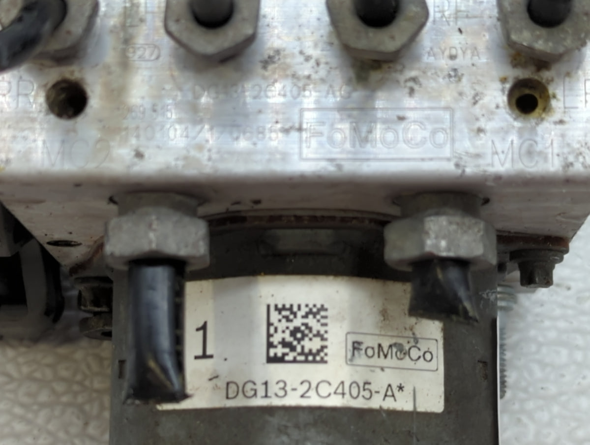 2014-2019 Ford Taurus Anti-Lock Brake ABS Pump Module Actuator OEM P/N:DG13-2C405-A Fits Fits 2014 2015 2016 2017 2018 2019 