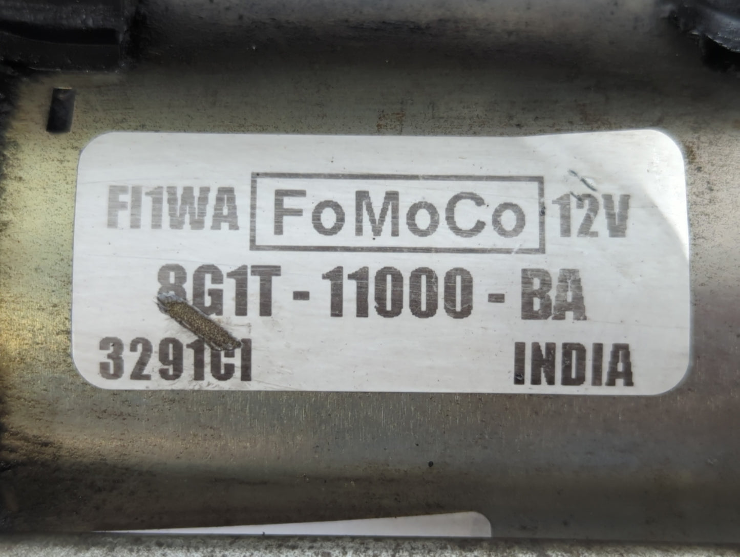 2008-2019 Ford Taurus Car Starter Motor Solenoid OEM P/N:8g1t-11000-ba Fits OEM Used Auto Parts - Oemusedautoparts1.com