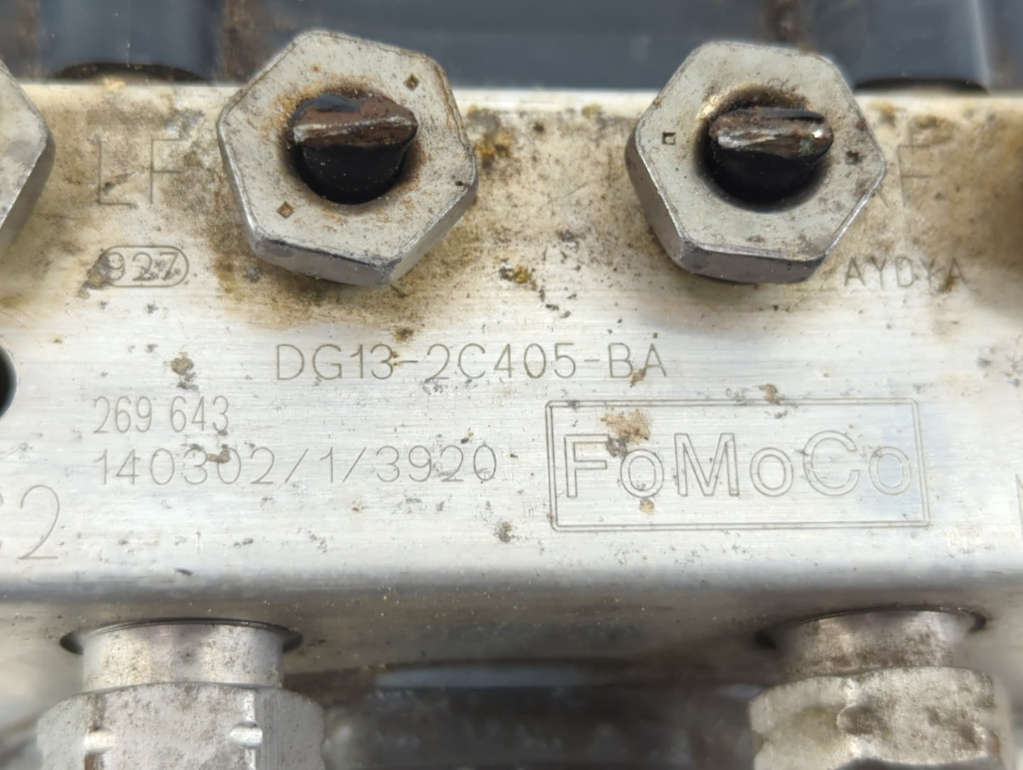 2014-2019 Ford Taurus ABS Pump Control Module Replacement P/N:DG13-2C405-BA Fits Fits 2014 2015 2016 2017 2018 2019 OEM Used