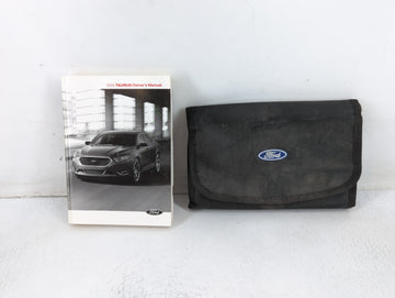 2014 Ford Taurus Owners Manual Book Guide P/N:EG1J9A321 AA OEM Used Auto Parts - Oemusedautoparts1.com