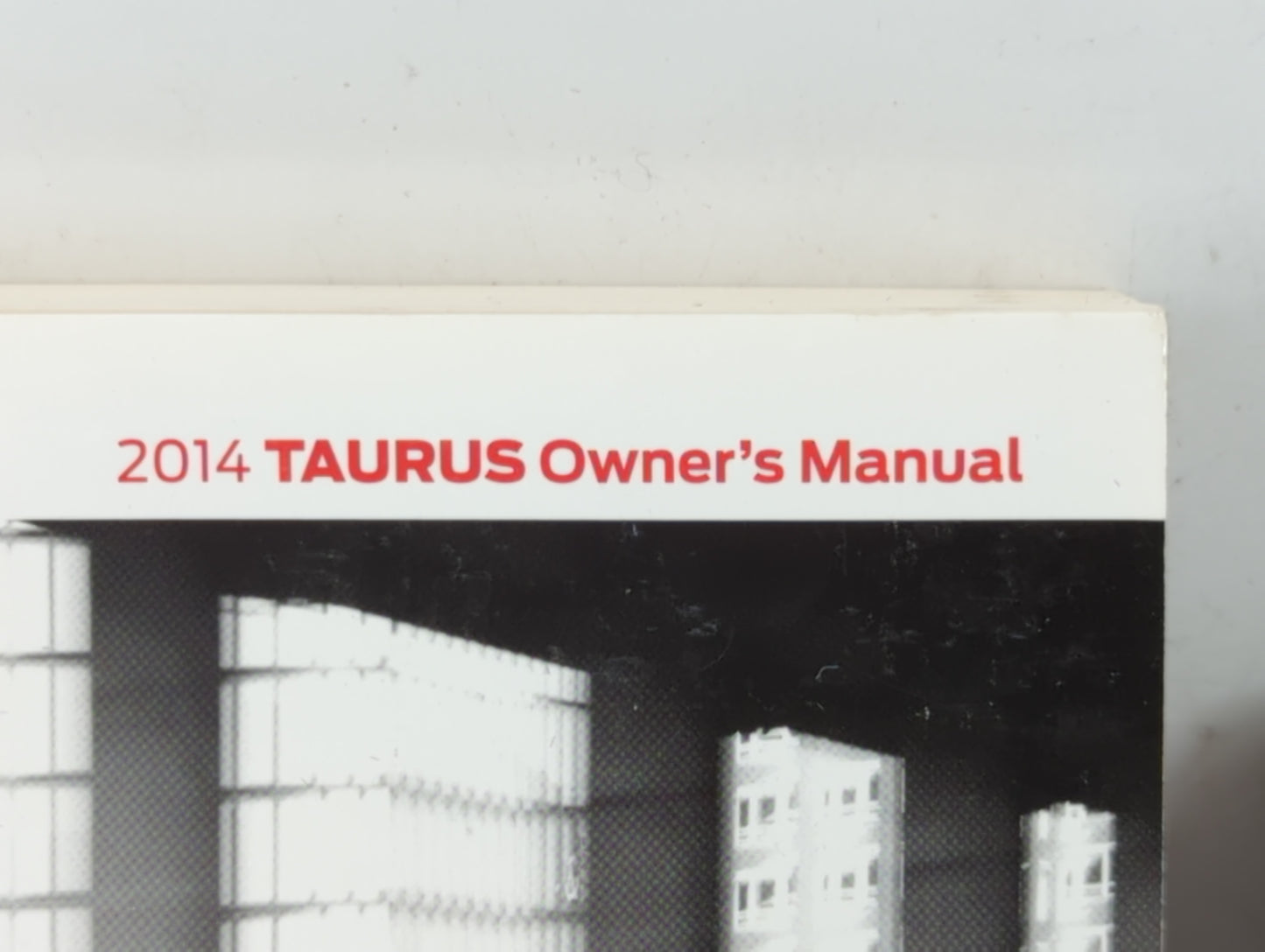 2014 Ford Taurus Owners Manual Book Guide P/N:EG1J9A321 AA OEM Used Auto Parts - Oemusedautoparts1.com