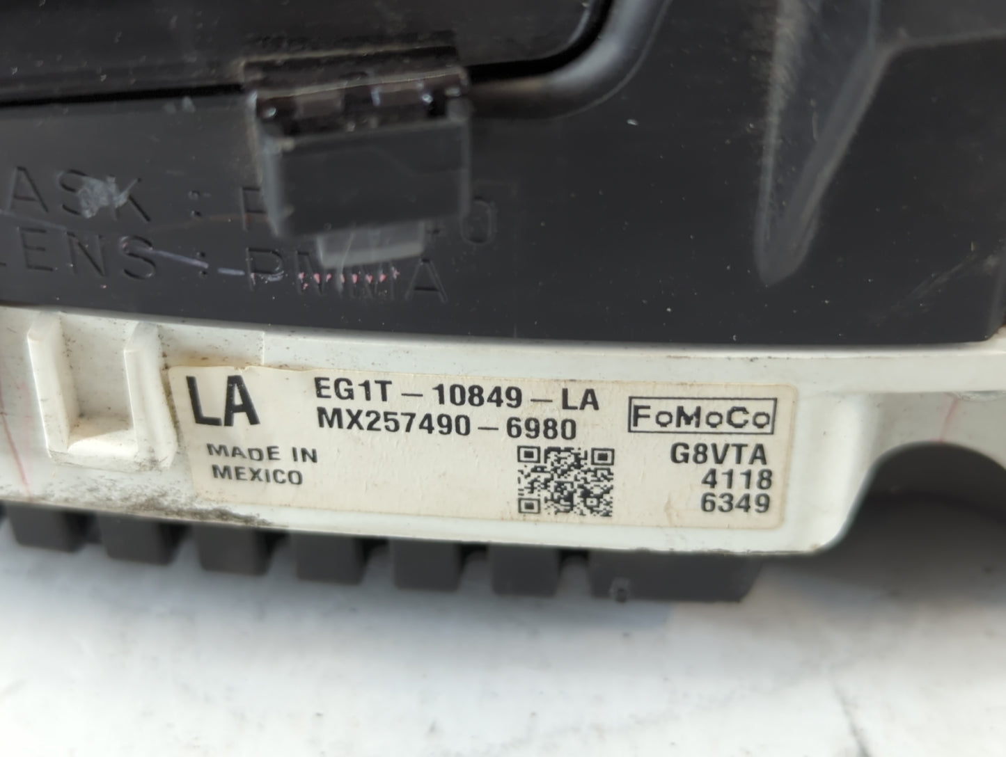 2014 Ford Taurus Instrument Cluster Speedometer Gauges P/N:EG1T-10849-LA Fits OEM Used Auto Parts - Oemusedautoparts1.com