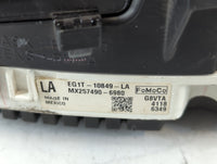 2014 Ford Taurus Instrument Cluster Speedometer Gauges P/N:EG1T-10849-LA Fits OEM Used Auto Parts - Oemusedautoparts1.com