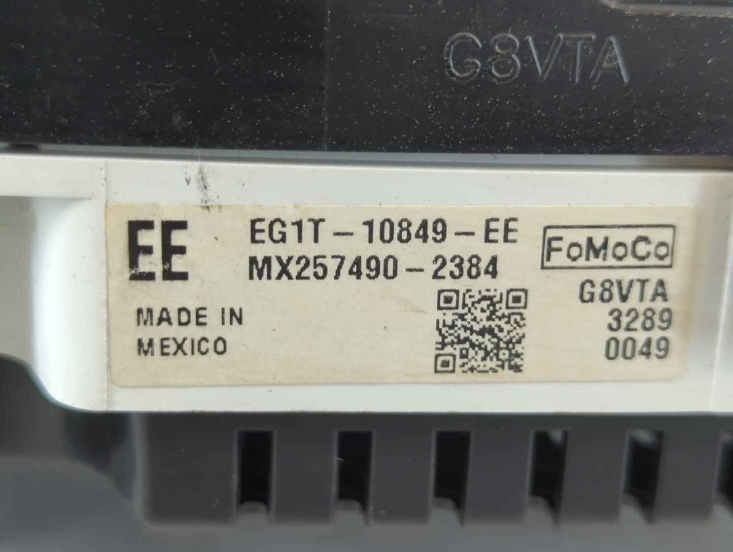 2014 Ford Taurus Instrument Cluster Speedometer Gauges P/N:EG1T-10849-EE Fits OEM Used Auto Parts - Oemusedautoparts1.com