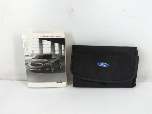 2014 Ford Taurus Owners Manual Book Guide P/N:EG1J 19A321 AA OEM Used Auto Parts - Oemusedautoparts1.com