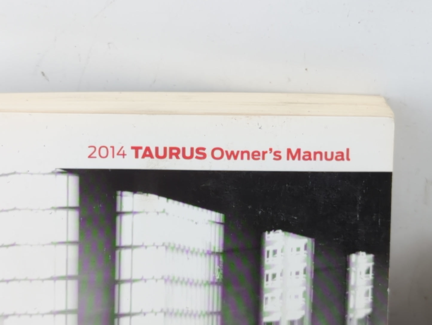 2014 Ford Taurus Owners Manual Book Guide P/N:EG1J 19A321 AA OEM Used Auto Parts - Oemusedautoparts1.com