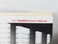 2014 Ford Taurus Owners Manual Book Guide P/N:EG1J 19A321 AA OEM Used Auto Parts - Oemusedautoparts1.com