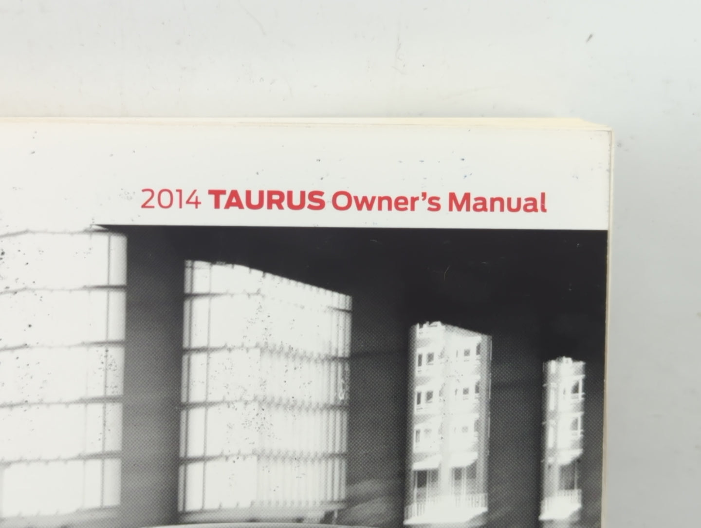 2014 Ford Taurus Owners Manual Book Guide P/N:EG1J 19A321 AA OEM Used Auto Parts - Oemusedautoparts1.com