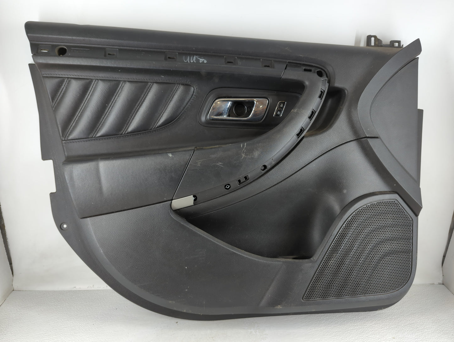 2014 Ford Taurus Front Left Driver Interior Door Panel Trim Black - Oemusedautoparts1.com