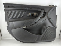 2014 Ford Taurus Front Left Driver Interior Door Panel Trim Black - Oemusedautoparts1.com