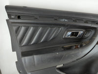 2014 Ford Taurus Front Left Driver Interior Door Panel Trim Black - Oemusedautoparts1.com