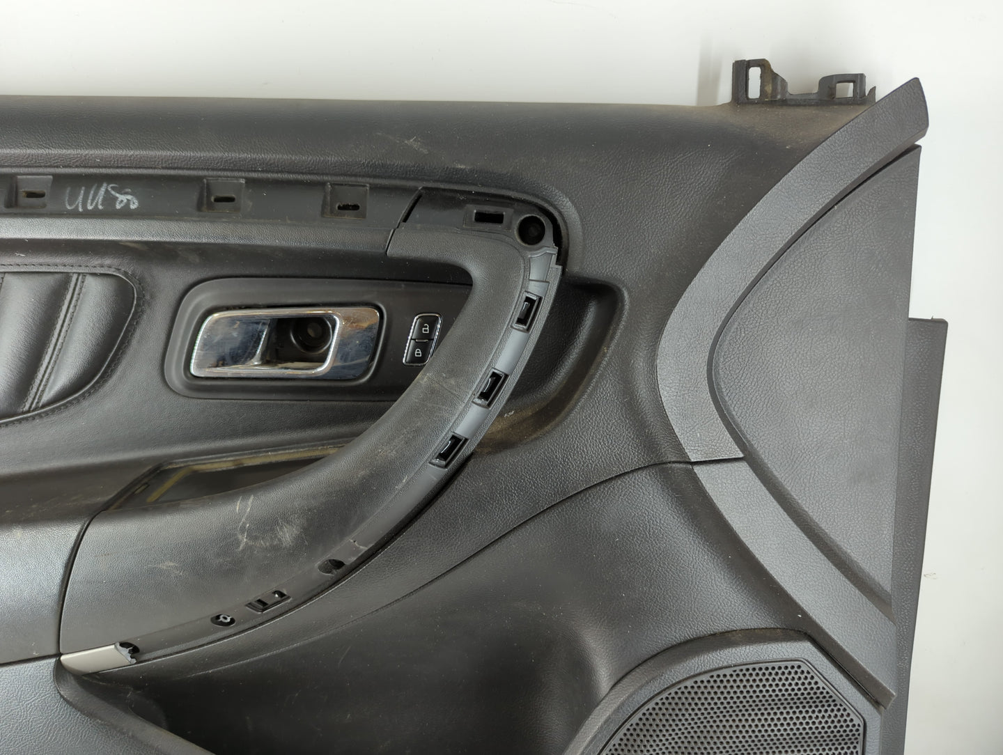 2014 Ford Taurus Front Left Driver Interior Door Panel Trim Black - Oemusedautoparts1.com